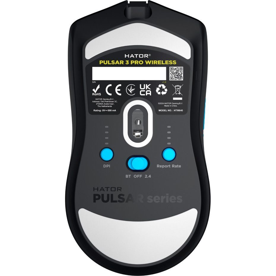 Миша Hator Pulsar 3 Pro Wireless Black (HTM640) 