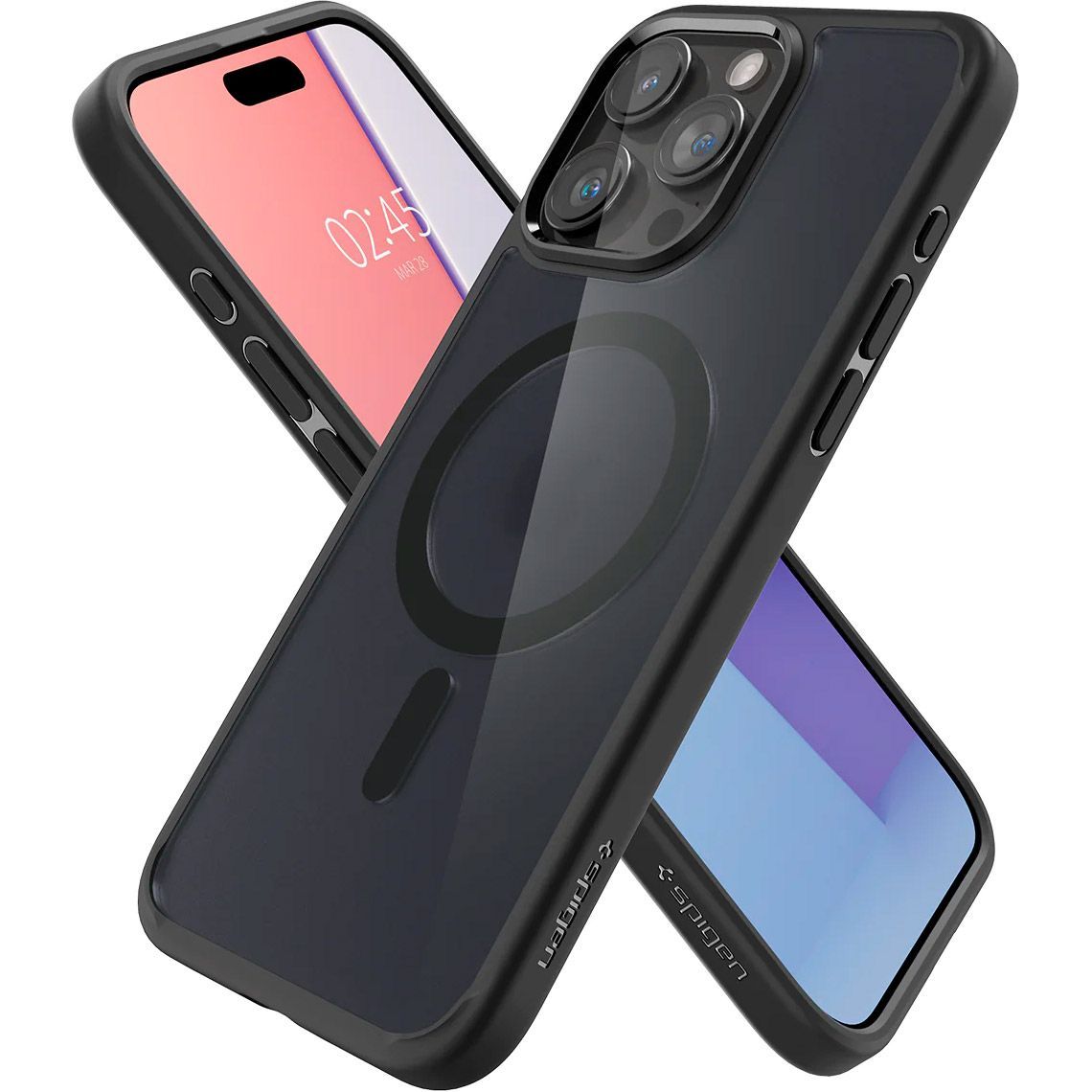 Чохол Spigen Ultra Hybrid MagSafe Case для Apple iPhone 15 Pro Frost Black (ACS06720) 