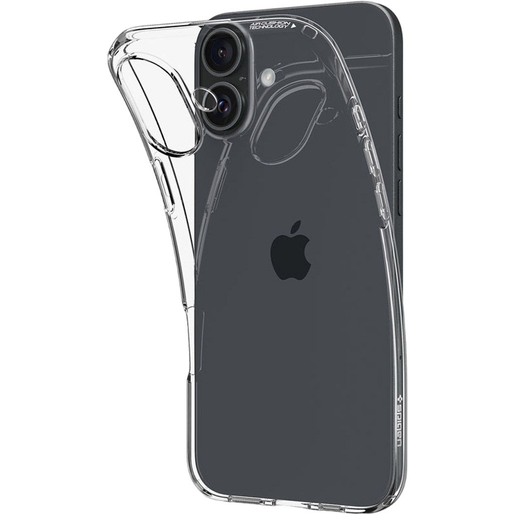 Чохол Spigen Liquid Crystal для Apple iPhone 16 Crystal Clear (ACS08190)