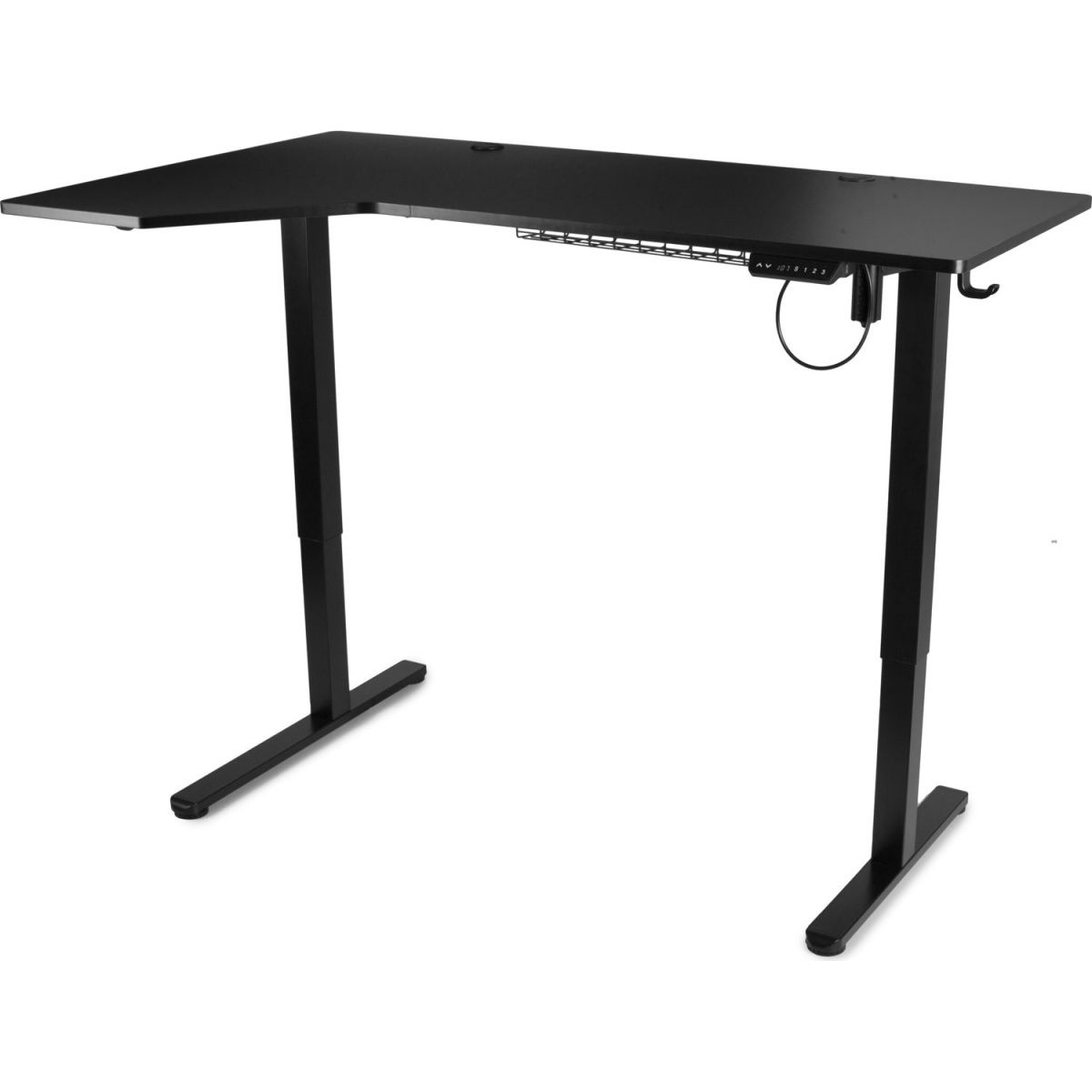 Комп`ютерний ігровий стіл Barsky StandUp Corner 1450x850мм Black (BSTc-01)