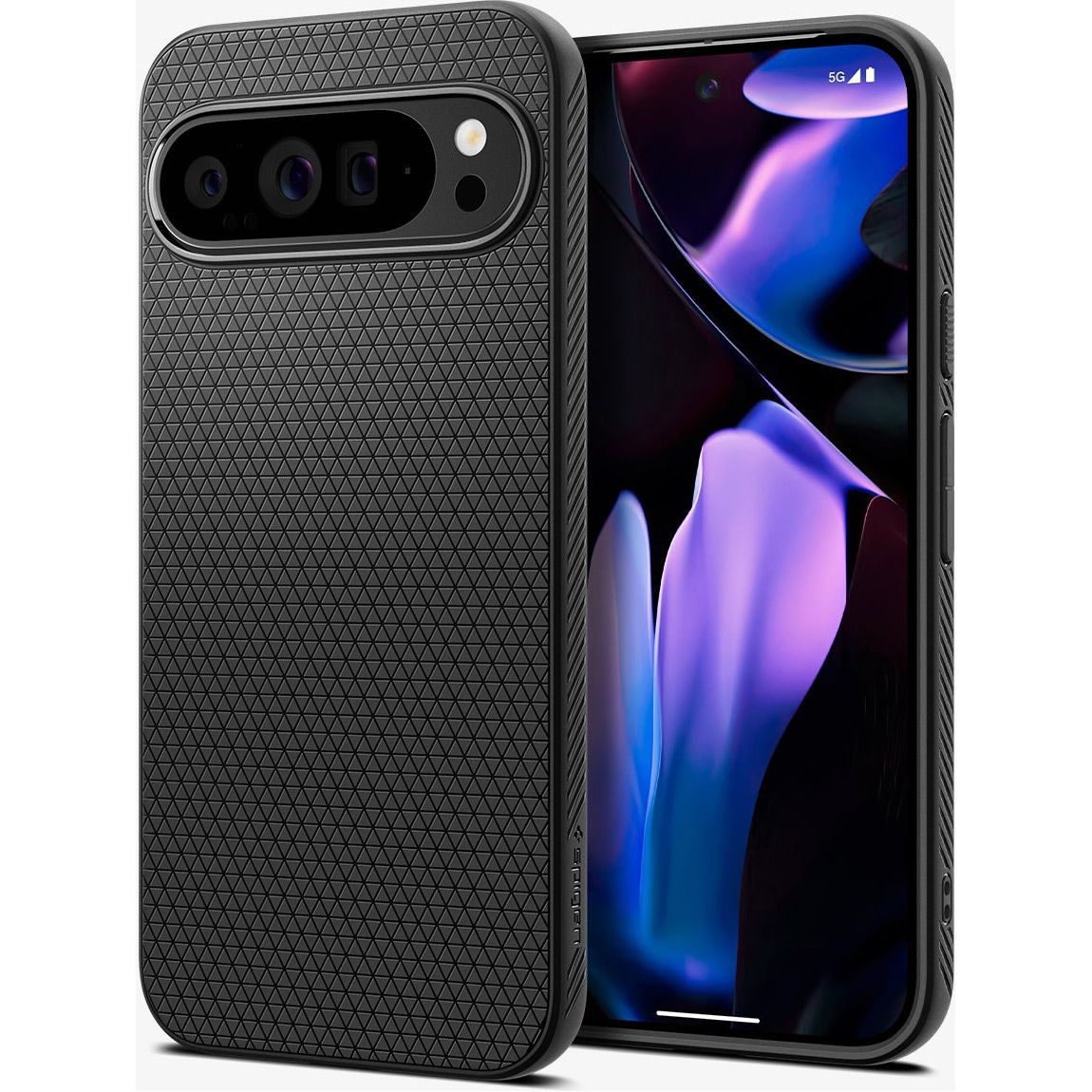 Чохол Spigen Case Liquid Air Matte для Google Pixel 9 Pro XL Black (ACS07716)