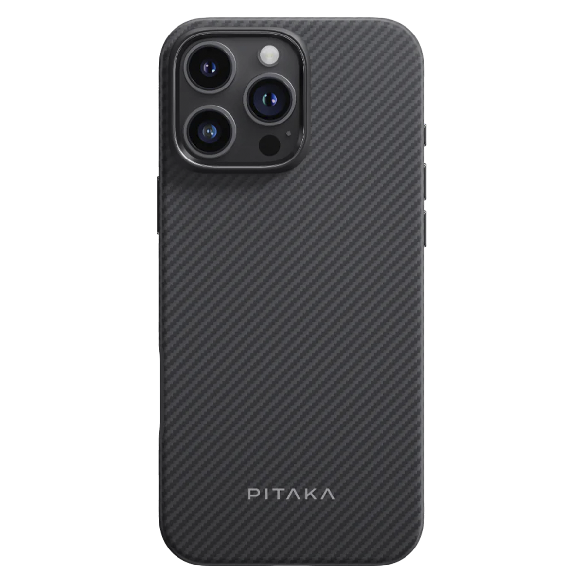 

Чехол Pitaka Military-Grade Protective Case для Apple iPhone 16 Pro Max Twill 600D Black/Grey (KI1601PMPA)
