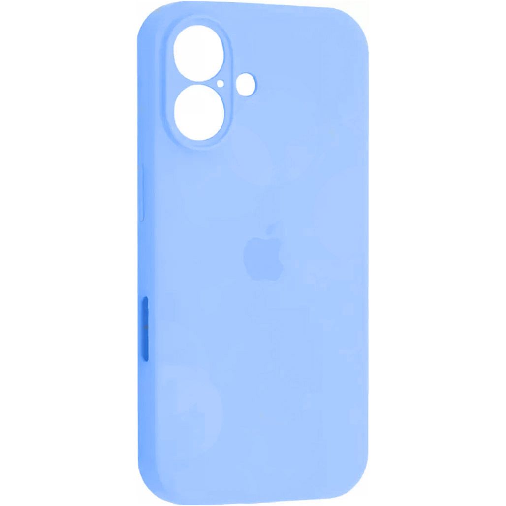 

Чехол Silicone Case Camera Protect для Apple iPhone 16 Sierra Blue AA