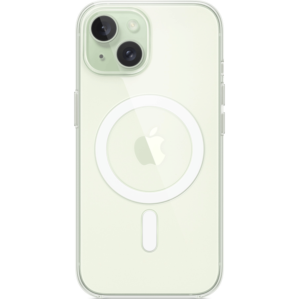 Чохол Apple Clear Case with MagSafe для iPhone 15 Transparent AAA