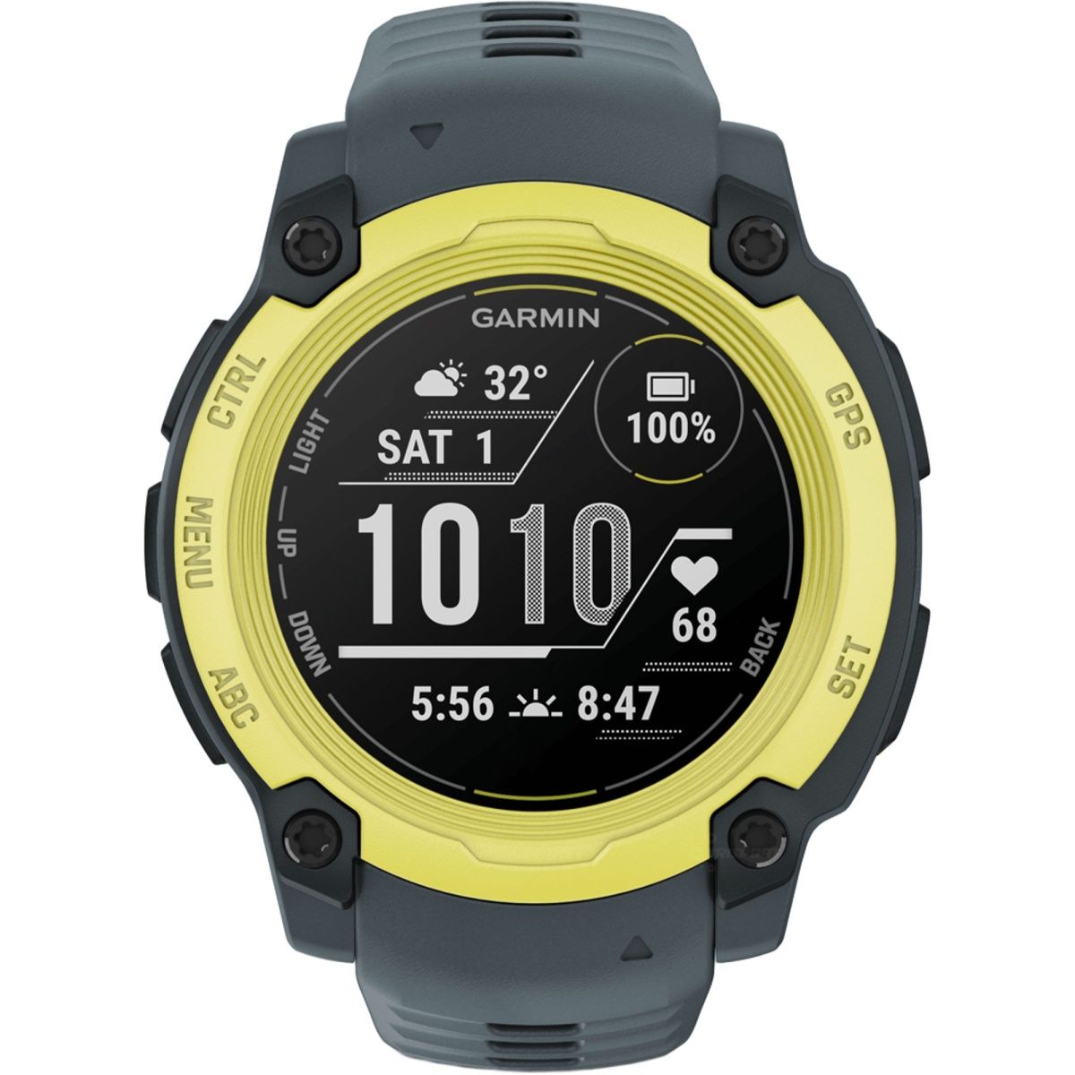 Смарт-годинник Garmin Instinct E 40mm Electric Lime with Twilight Band (010-02932-01)
