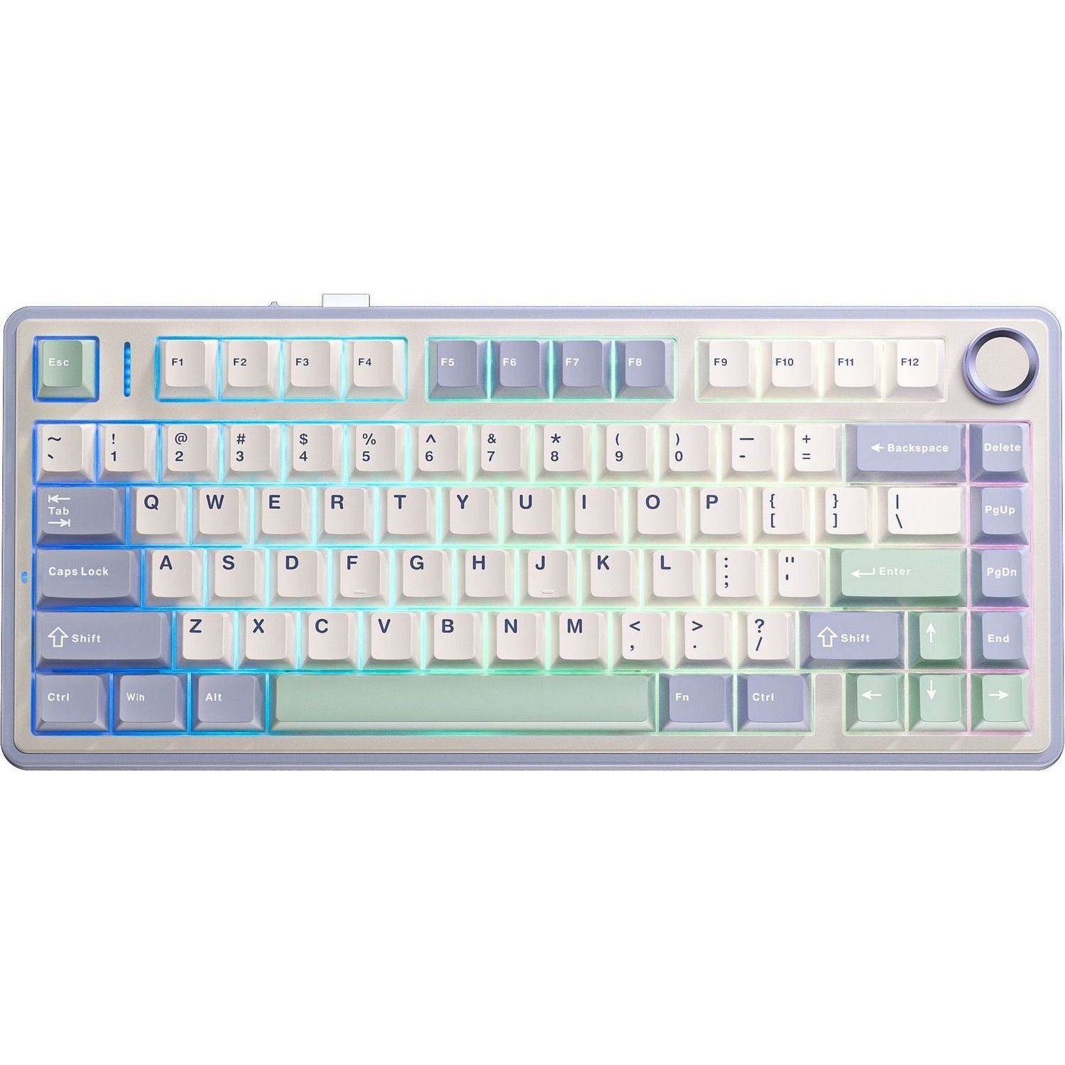 

Клавіатура Aula F75 White (6948391208640)