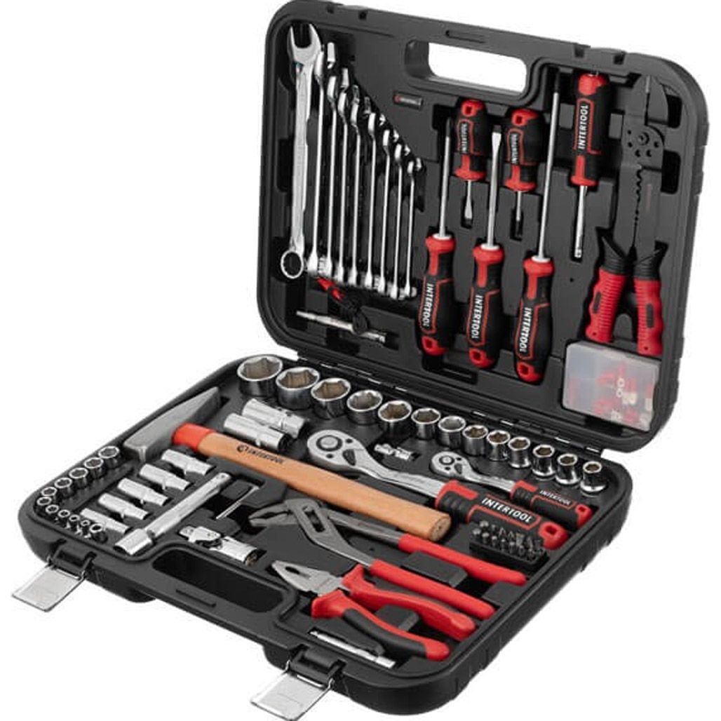 

Набор инструментов Intertool ET-8100 100шт