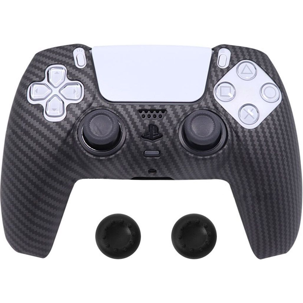 

Чехол на геймпад Silicone Case для Sony DualSense Black Carbon