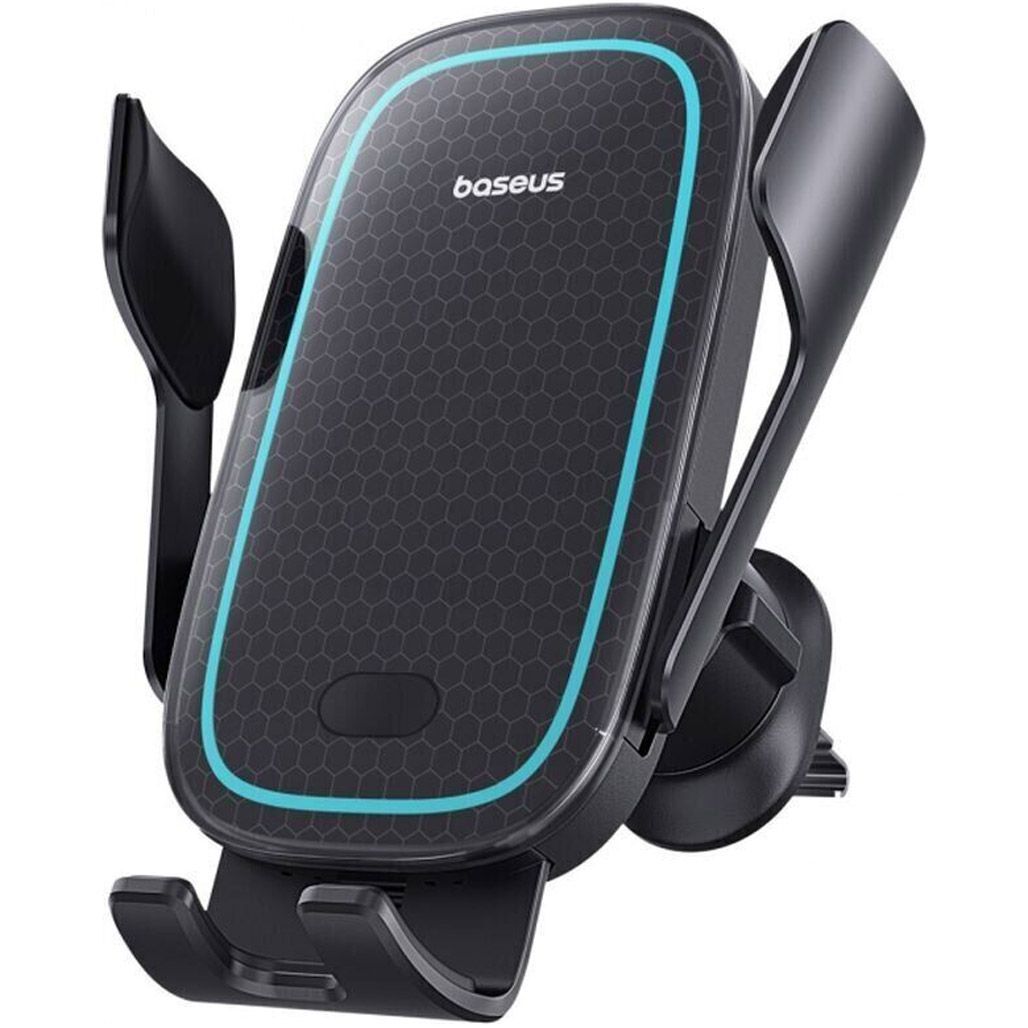 Автотримач із бездротовою зарядкою Baseus Milky Way Pro Series Black (C40357000111-00)