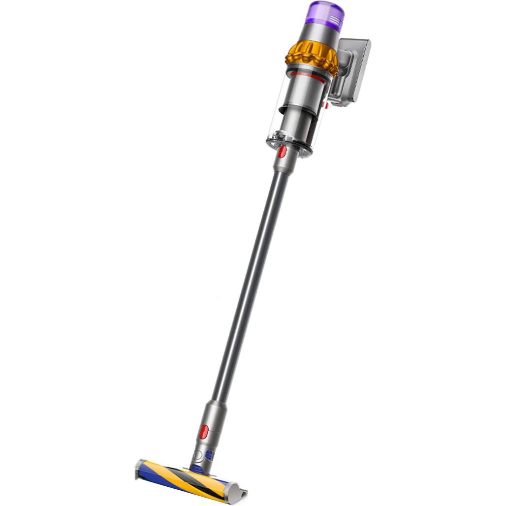 

Вертикальный пылесос Dyson V15 Detect Absolute 2023 Yellow/Nickel (446986-01)