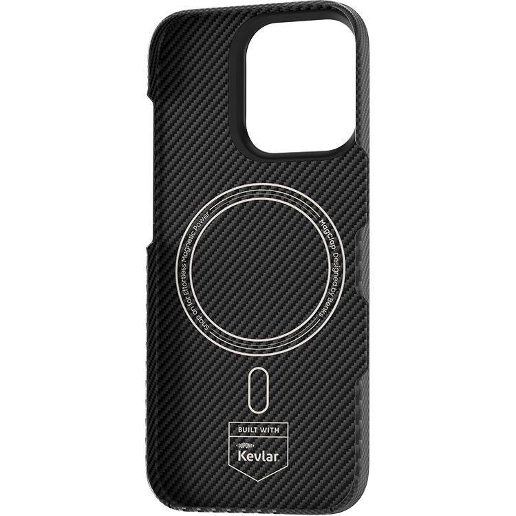 Чохол Benks Montage ArmorAir Kevlar Case 600D/1500D MagSafe для Apple iPhone 16 Pro Max Black (6948005905040)
