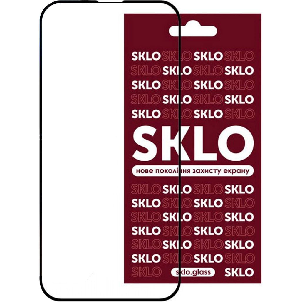 

Защитное стекло SKLO 3D Full Glue Tempered Glass для Apple iPhone 15 Pro Black