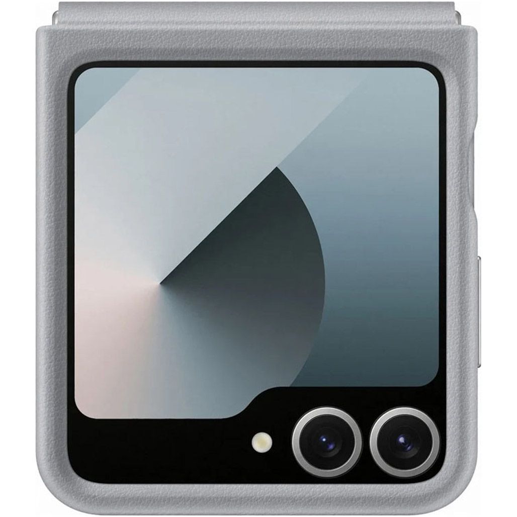 Чохол Epik Leather Case для Samsung Galaxy Flip6 Gray AAA