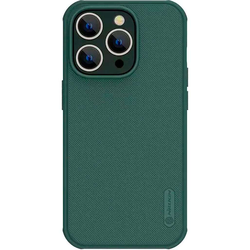 

Чехол Nillkin Matte Pro для Apple iPhone 15 Pro Deep Green