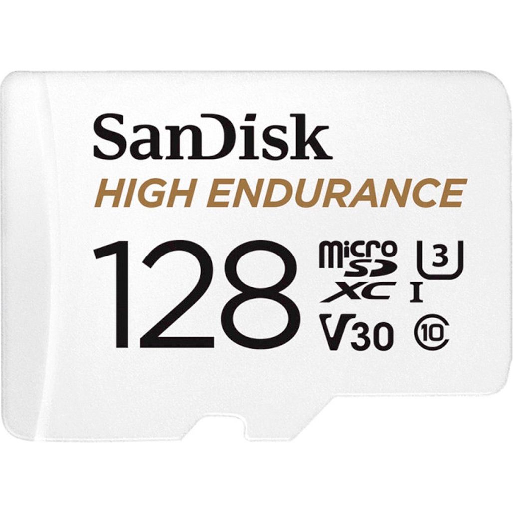 

Карта памяти SanDisk microSDXC 128GB UHS-I High Endurance U3 V30 + SD Adapter (SDSQQNR-128G-GN6IA)