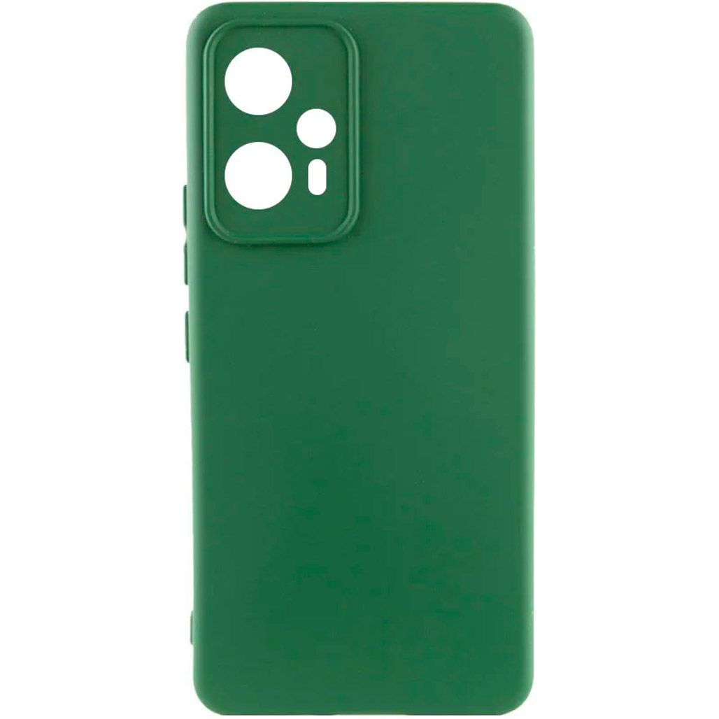 

Чехол Epic Lakshmi Full Camera Silicone Cover для Poco F5 / Redmi Note 12 Turbo Dark Green