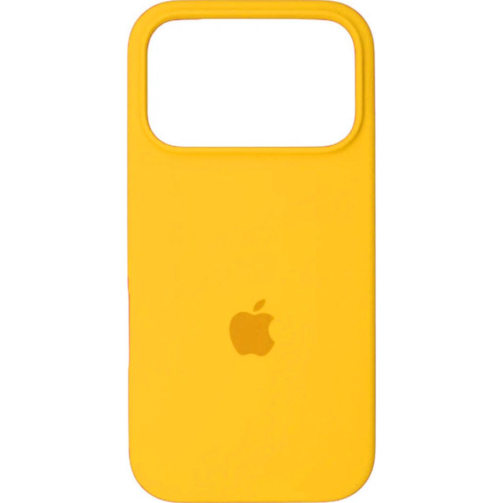 

Чохол Silicone Case для Apple iPhone 17 Pro Max Canary Yellow AA