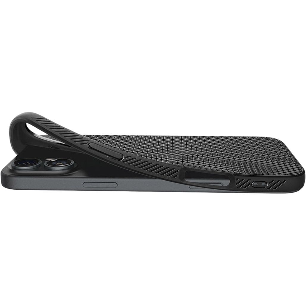 Чохол Spigen Liquid Air для Apple iPhone 16 Matte Black (ACS08194)