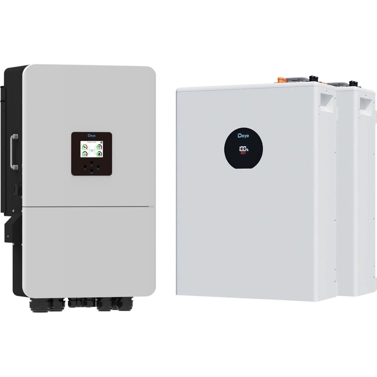 

Система хранения энергии Deye SUN-20K-SG05LP3-EU-SM2 20kW + 2 АКБ SE-F5 Pro-С 10.2kWh (51.2V/100Ah/5120Wh)