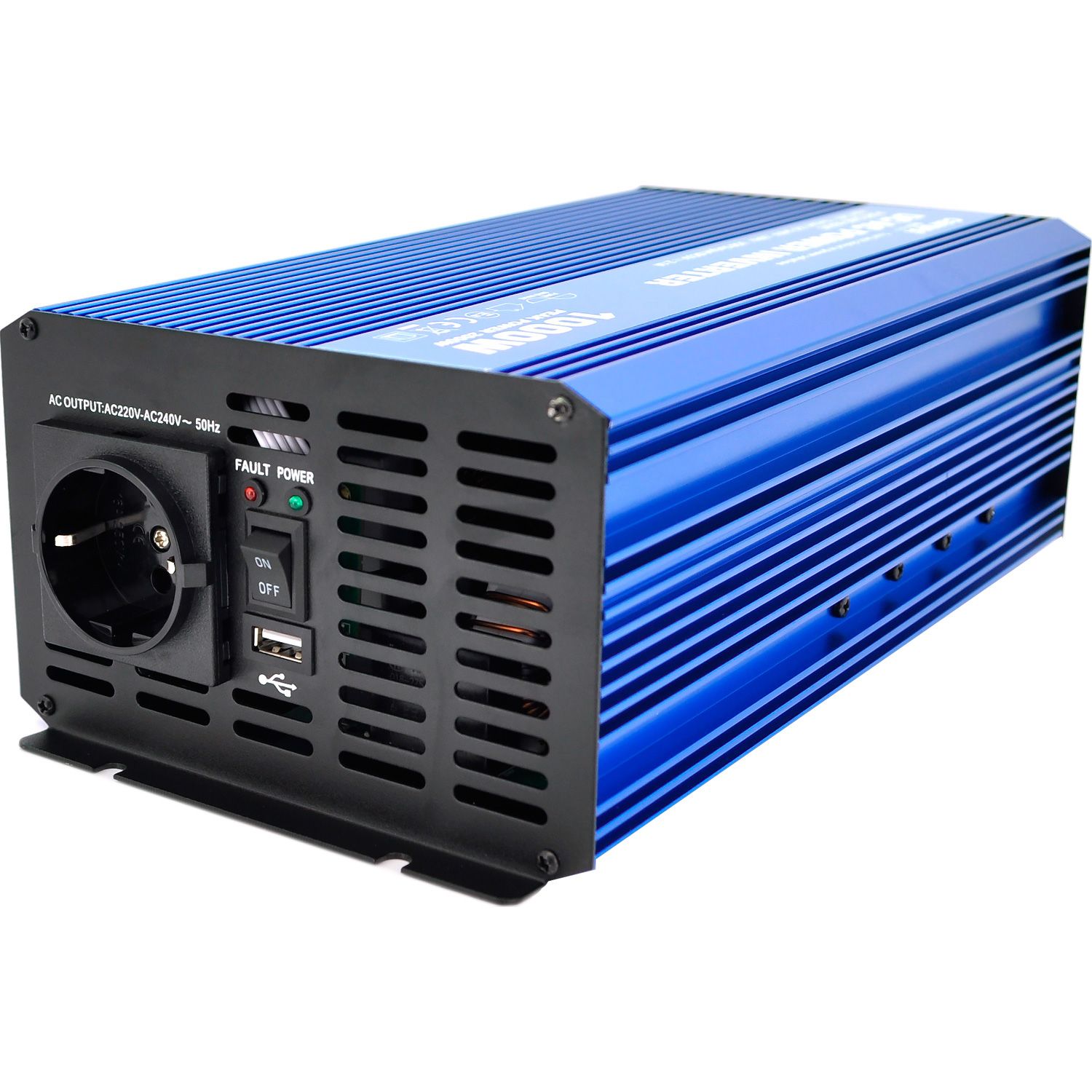 

Автомобильный инвертор Carspa SINUS P1000-242 24V 1500W