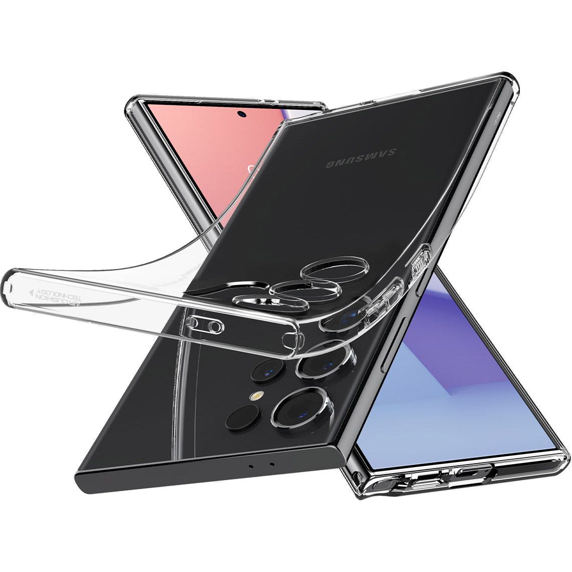 Чохол Spigen Liquid Crystal для Samsung Galaxy S24 Ultra Crystal Clear (ACS07283) 
