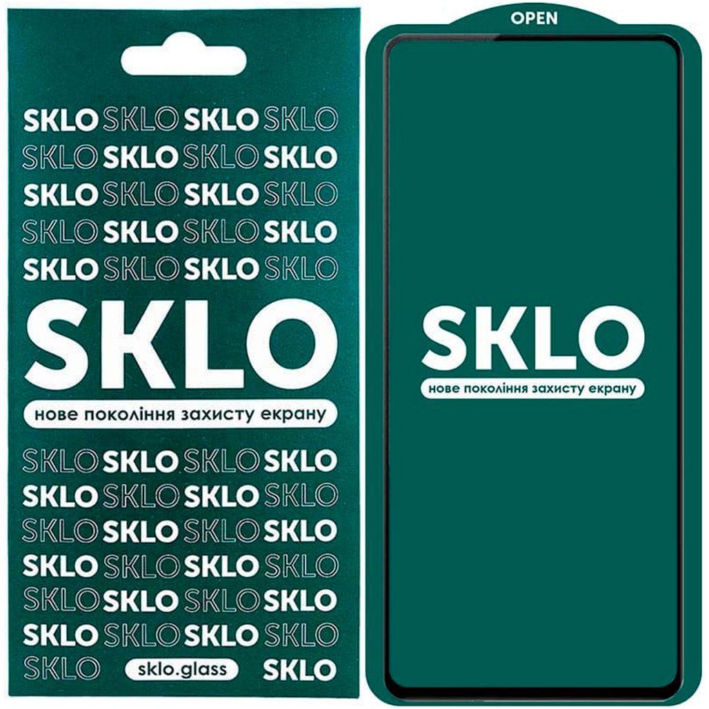 

Захисне скло SKLO 5D Full Glue Tempered Glass для Samsung Galaxy S21 Plus (Black)