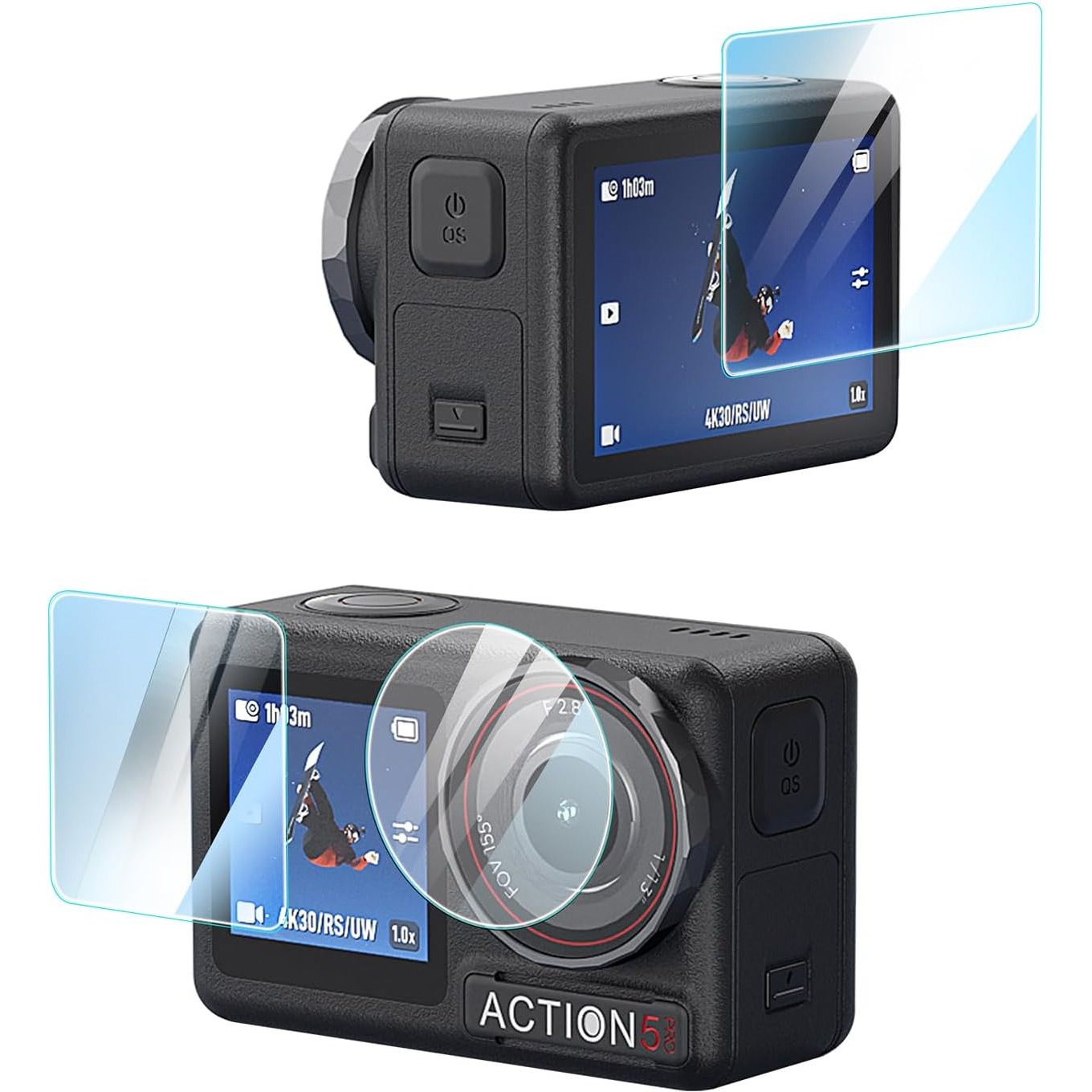 

Захисне скло aMagisn AA17-A для DJI Osmo Action 5 Pro