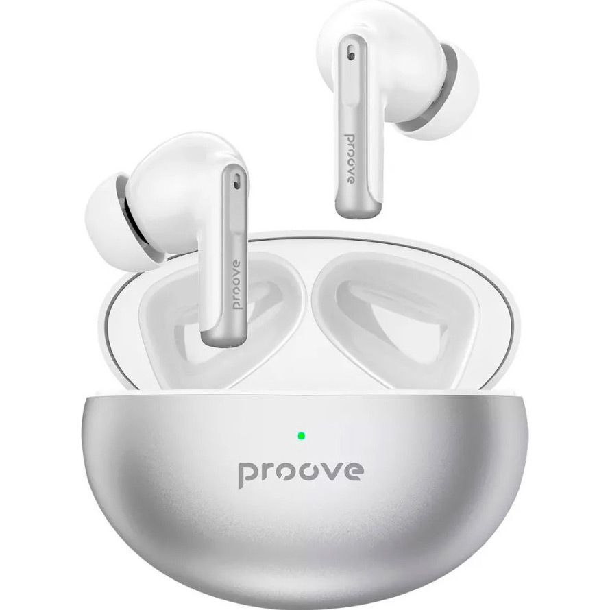 Навушники Proove Thunder Buds TWS with ANC Silver (TWTB00010006)