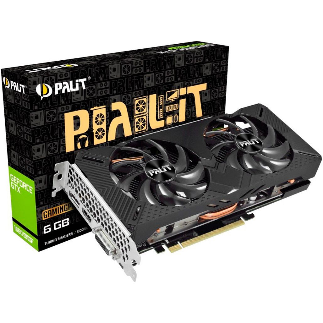 

Відеокарта Palit GeForce GTX 1660 SUPER GP (NE6166S018J9-1160A-1)