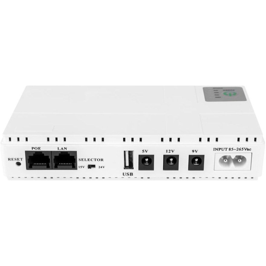 

Джерело безперебійного живлення (ДБЖ) для роутера Voltronic DC1018P White