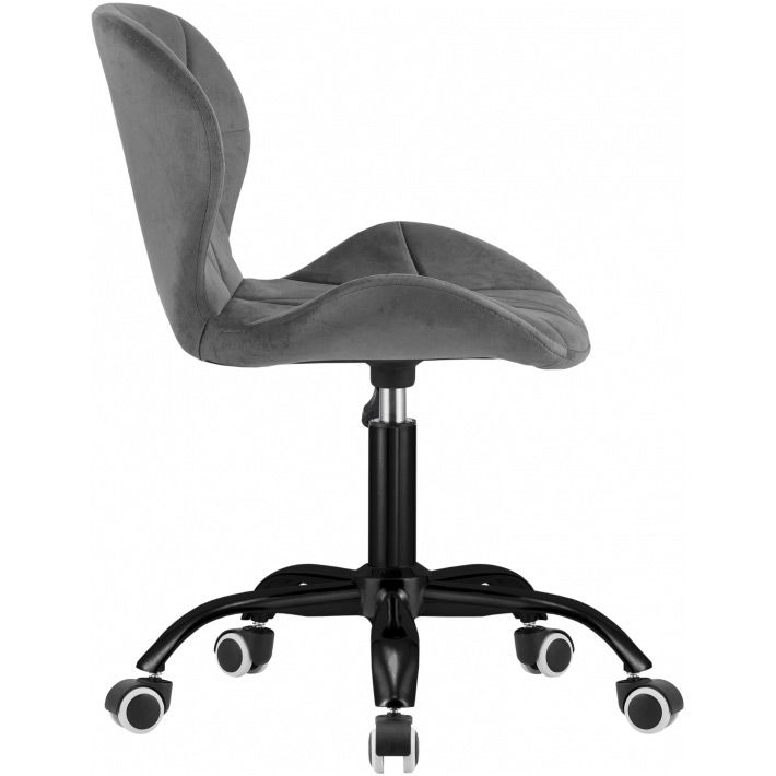Офісне крісло GT Racer B-30 Velvet Dark Gray