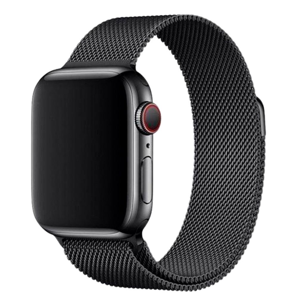

Ремешок Milanese Loop Magnetic Band для Apple Watch 42/44/45/46mm Black