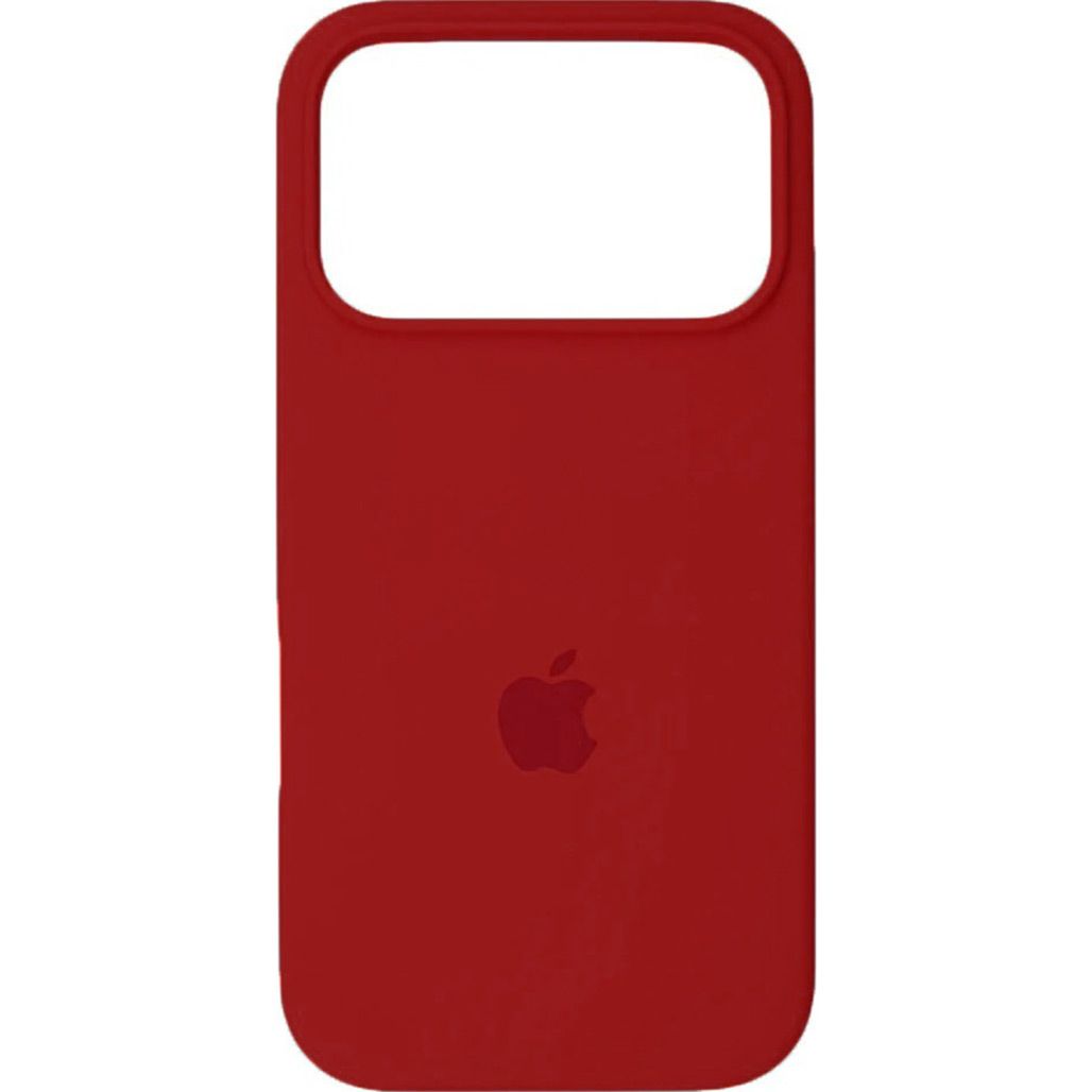 

Чехол Silicone Case для Apple iPhone 17 Pro Max Berry Red AA