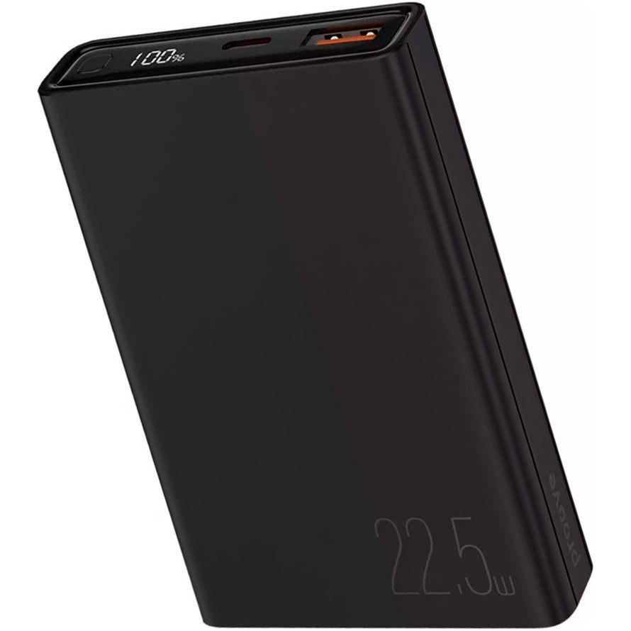 Зовнішній акумулятор Proove Hyper Flux 10000mAh 22.5W Black (PBH120120001)