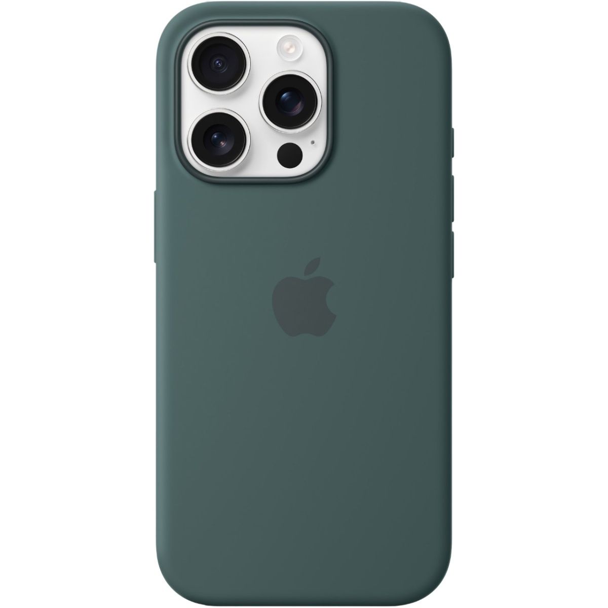 Чохол Apple Silicone Case with MagSafe для iPhone 16 Pro Lake Green AAA