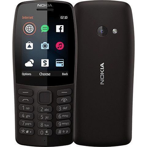 

Мобільний телефон Nokia 210 Dual SIM 2019 Black (16OTRB01A02) UA-UCRF