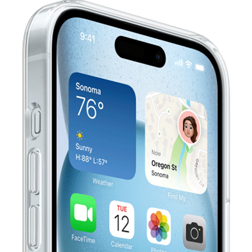 Чохол Apple Clear Case with MagSafe для iPhone 15 Plus Transparent AAA