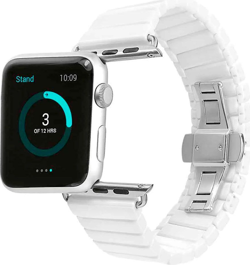 Ремінець PRC для Apple Watch 41/40/38mm Ceramic White