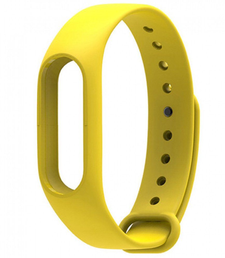 

Силиконовый ремешок для Xiaomi Mi Band 2 Strap (Yellow) [32684]