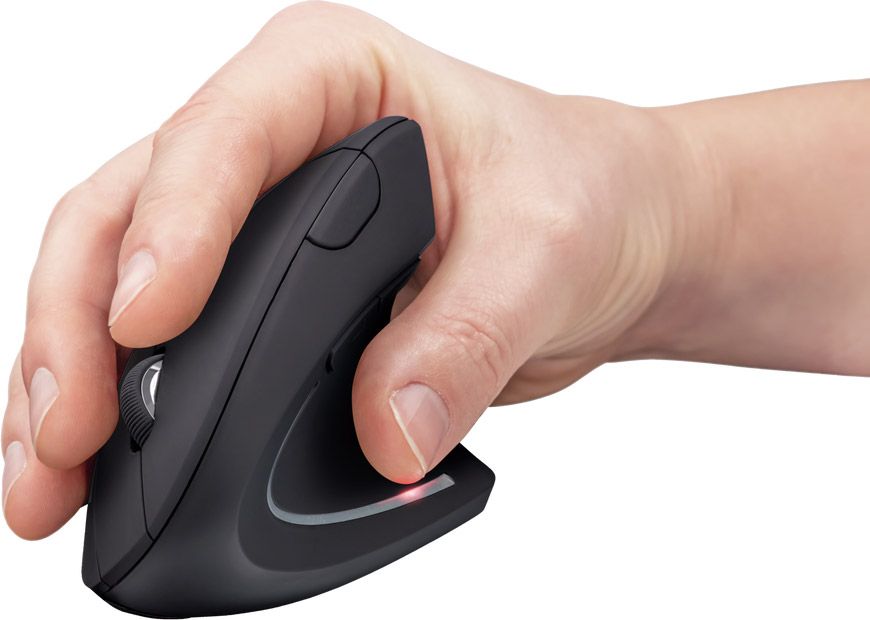 Миша Trust Verto Wireless Ergonomic Black (22879)
