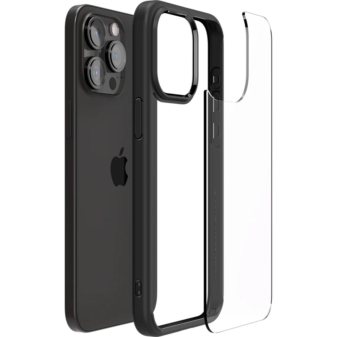 Чохол Spigen Ultra Hybrid Case для Apple iPhone 15 Pro Matte Black (ACS06713)