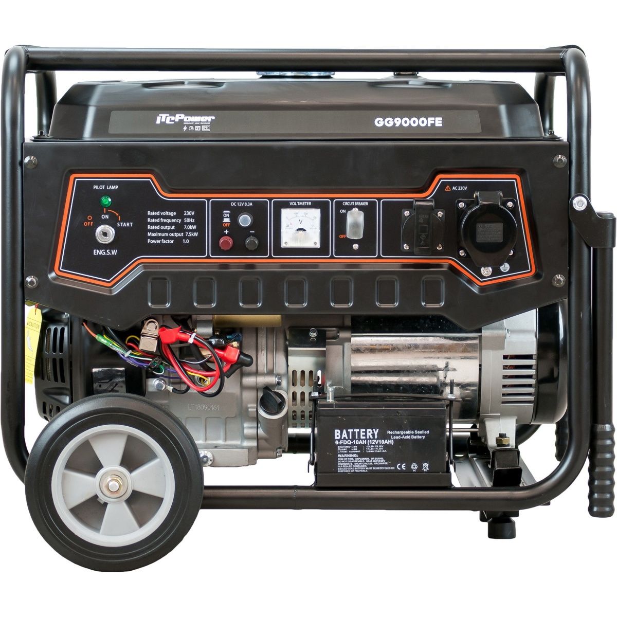 

Генератор бензиновий ITC Power GG9000FE