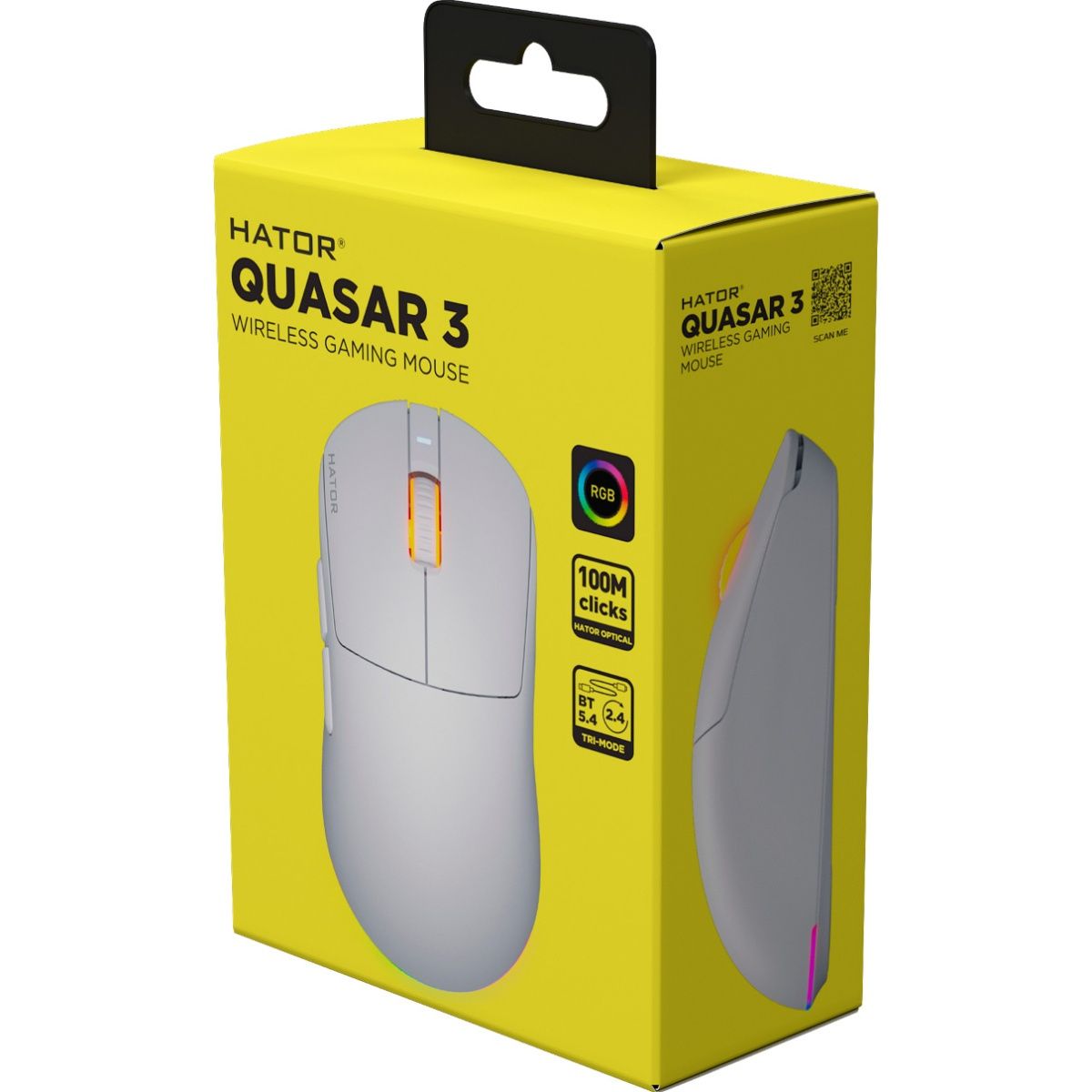 Миша Hator Quasar 3 Wireless White (HTM731)