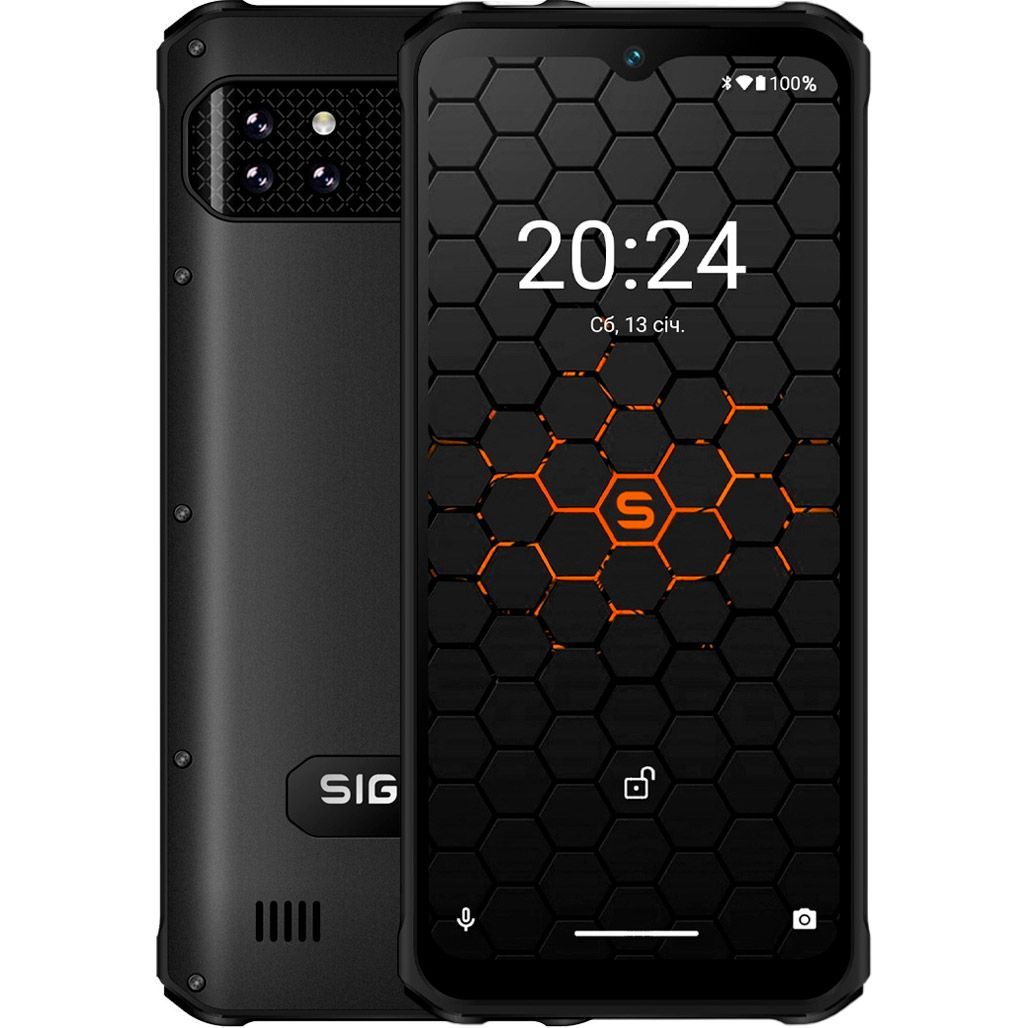 

Смартфон Sigma mobile X-treme PQ56 6/128GB Black UA-UCRF