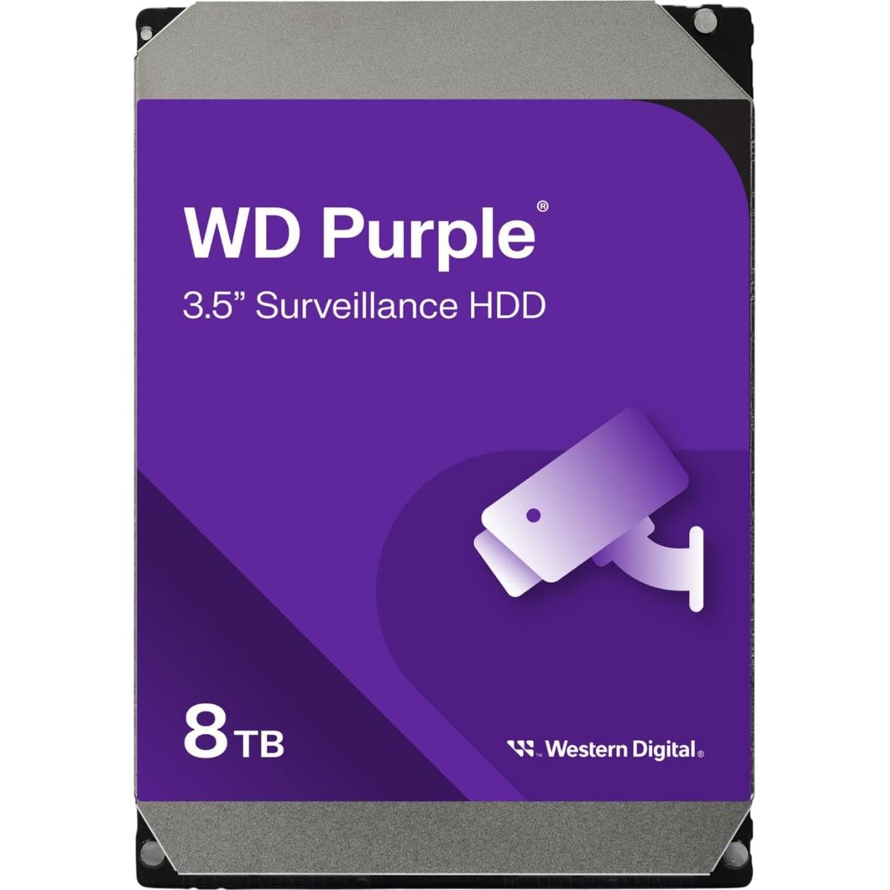 

Жорсткий диск 3.5" WD Purple 8TB SATA 256MB (WD85PURZ)