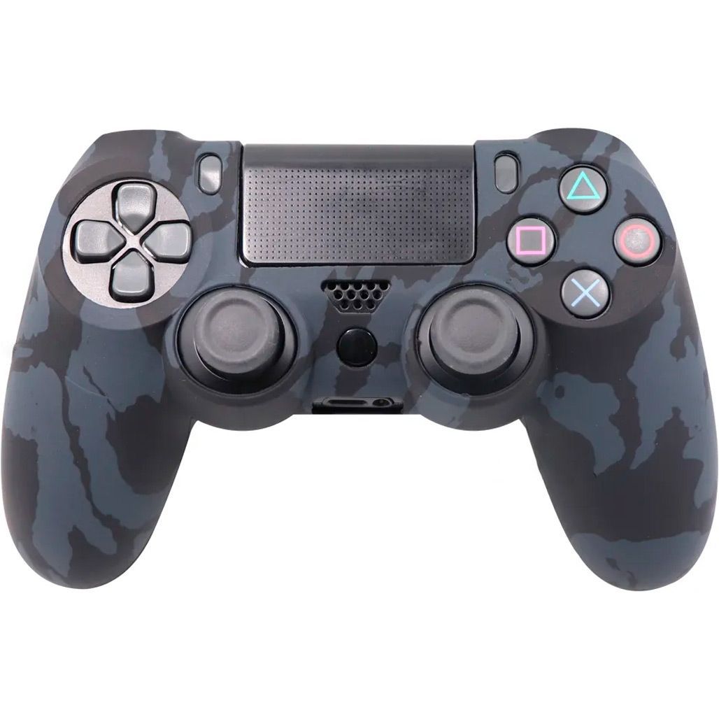 

Чохол на геймпад Silicone Case для Sony DualShock 4 Black Camouflage