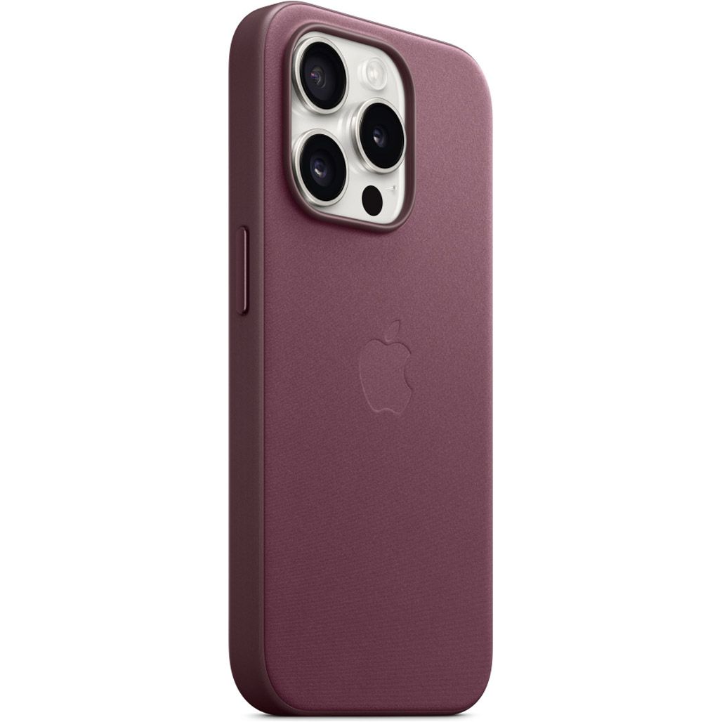 Чохол Apple FineWoven Case with MagSafe для iPhone 15 Pro Max Mulberry AAA