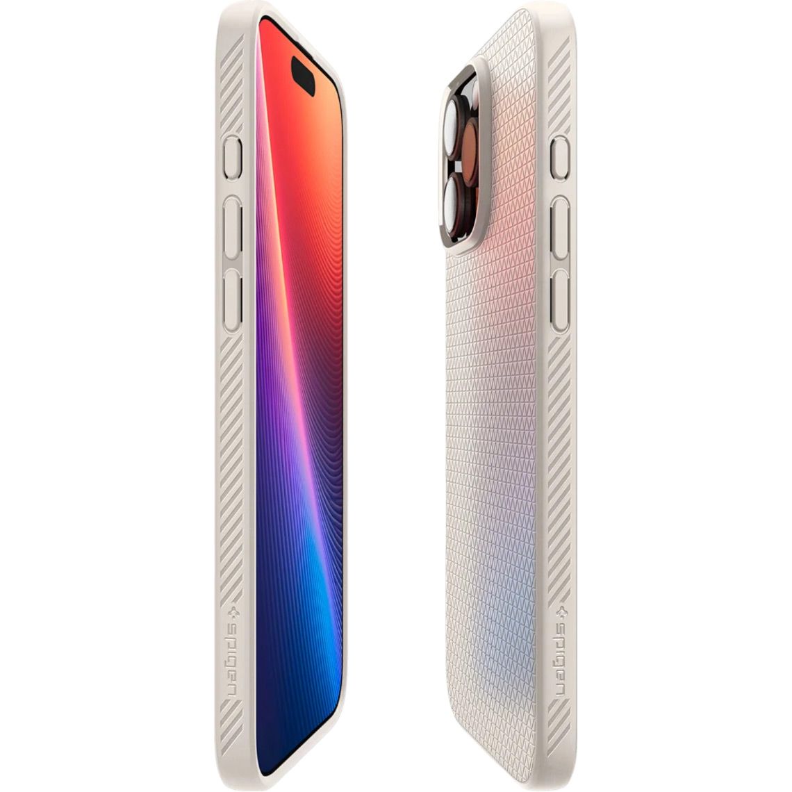 Чохол Spigen Liquid Air Case для Apple iPhone 16 Pro Max Natural Titanium (ACS07991)