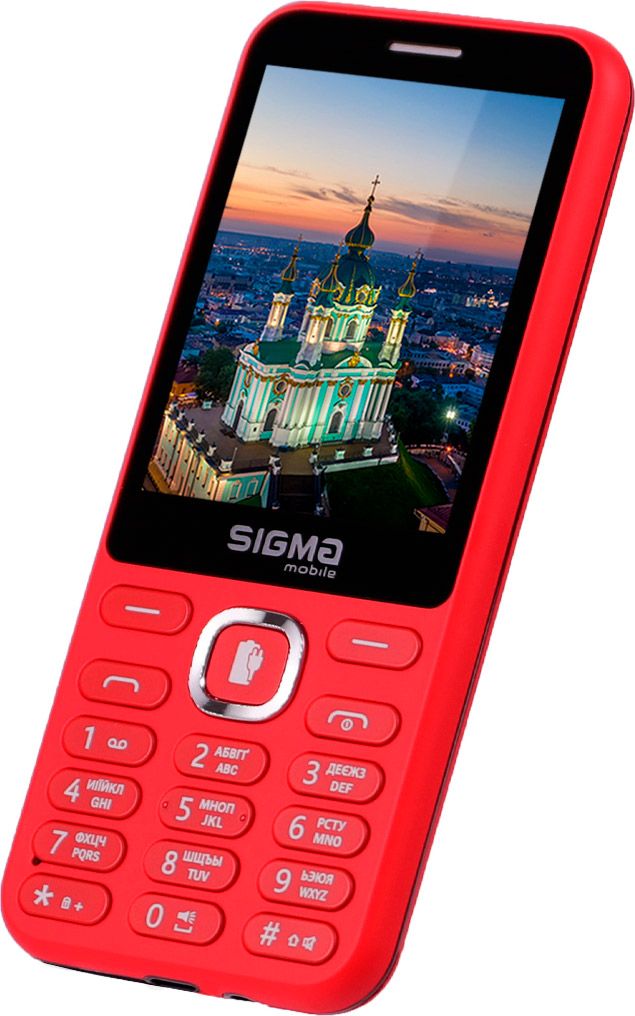 Мобильный телефон Sigma mobile X-style 31 Power Type-C (Red) UA-UCRF [80730] 