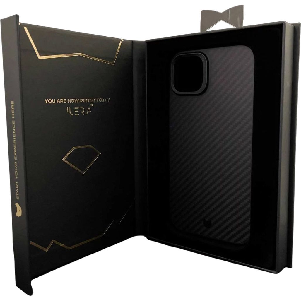 Чохол iLera Carbon Series для Apple iPhone 15 Plus